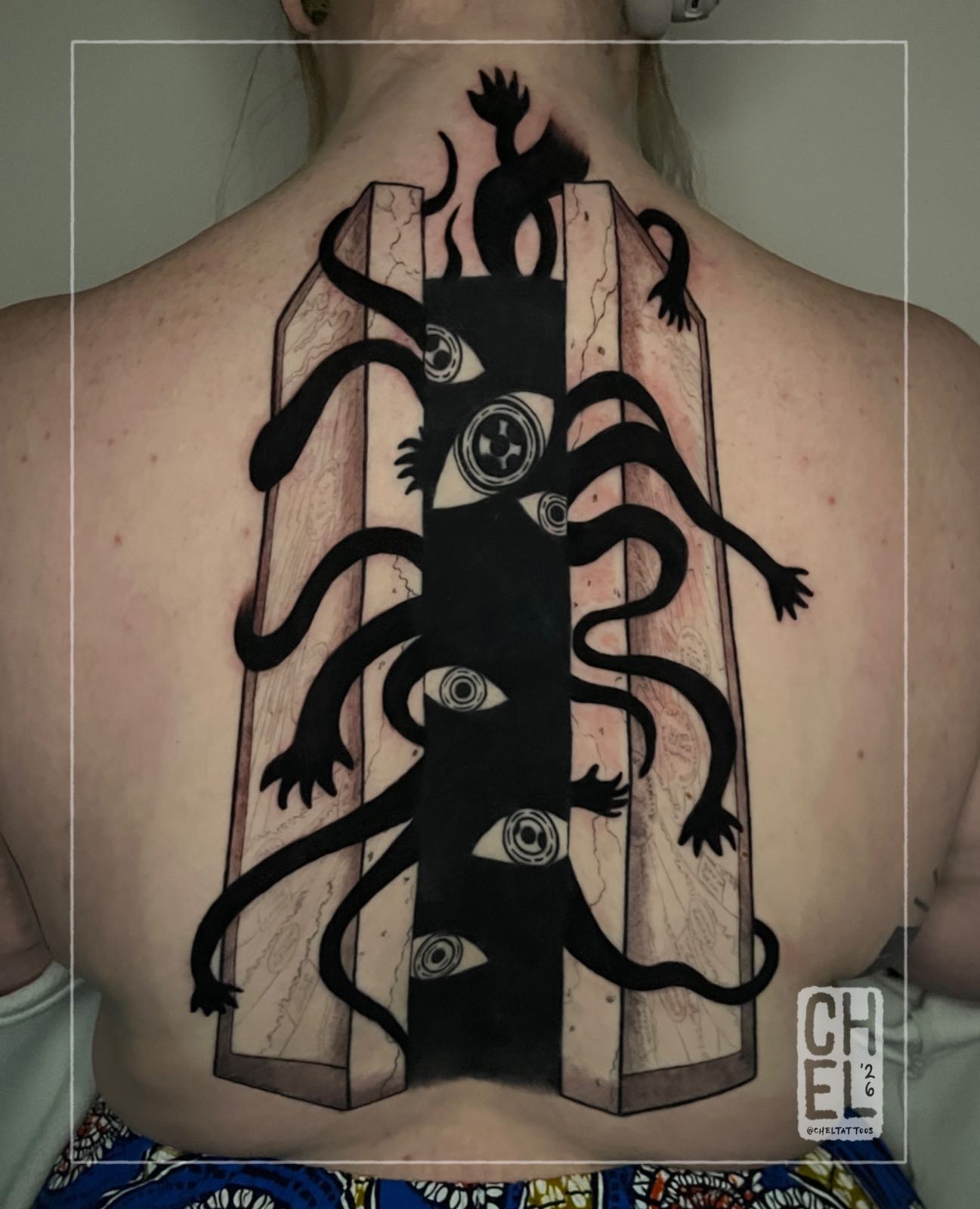 Tattoo work by Chel