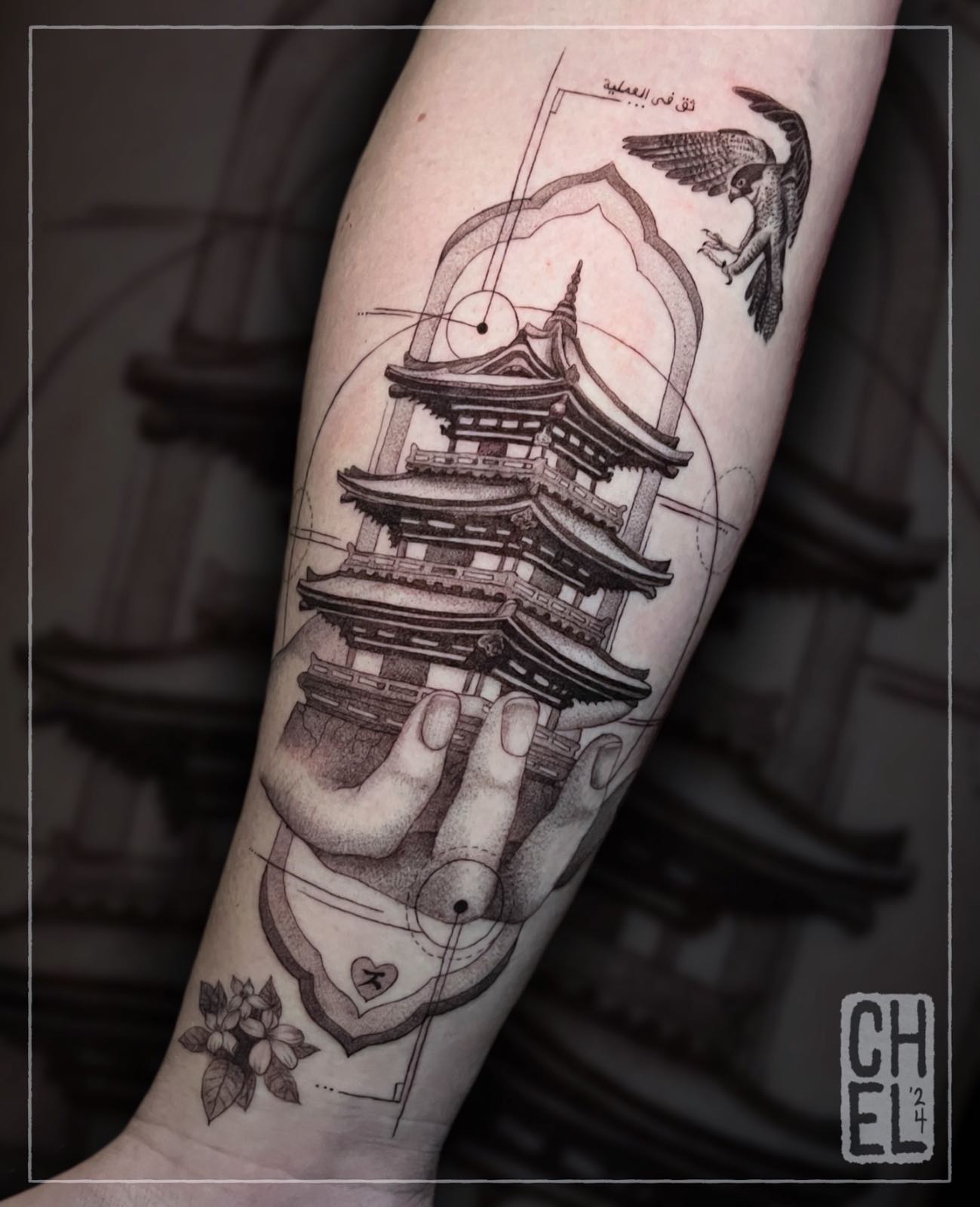 Tattoo work by Chel