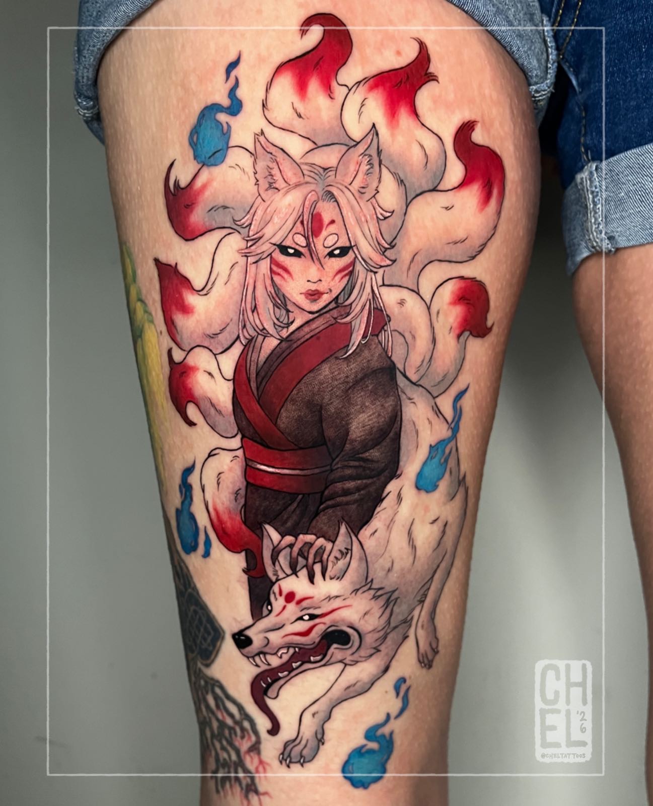 Tattoo work by Chel