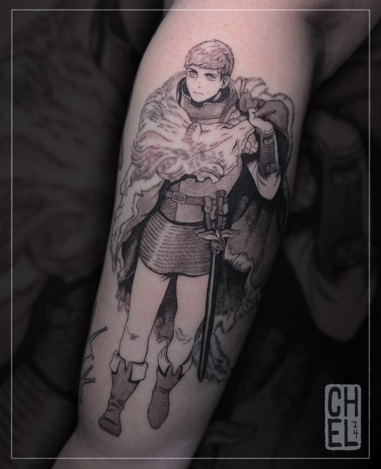 Tattoo work by Chel