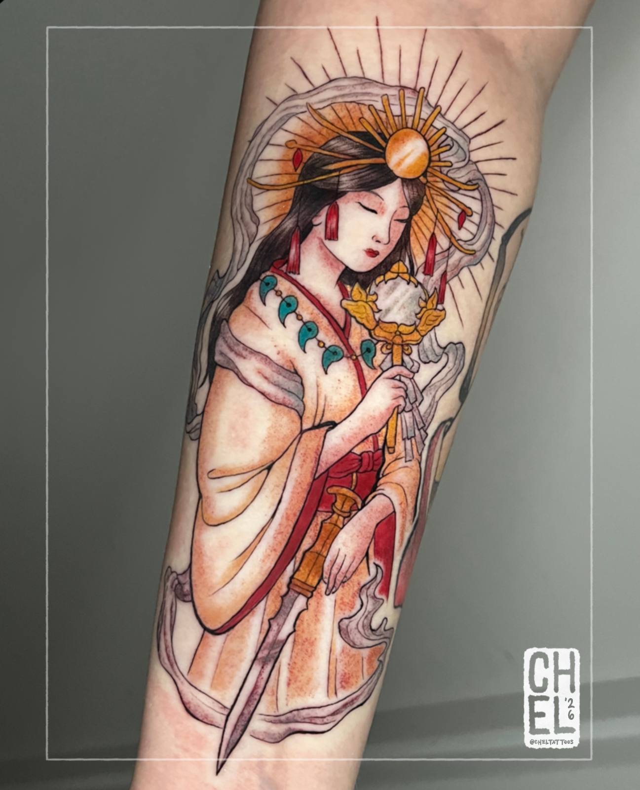 Tattoo work by Chel