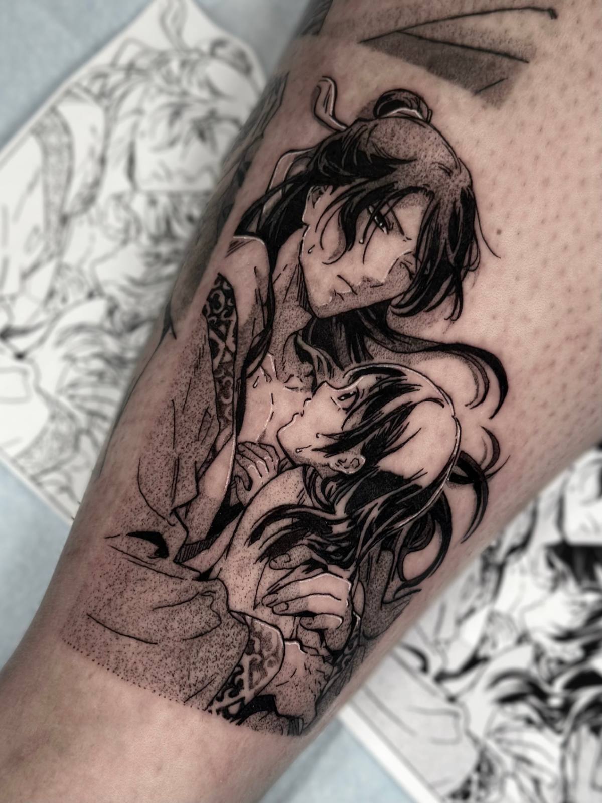 Tattoo work by Kim Iglesia
