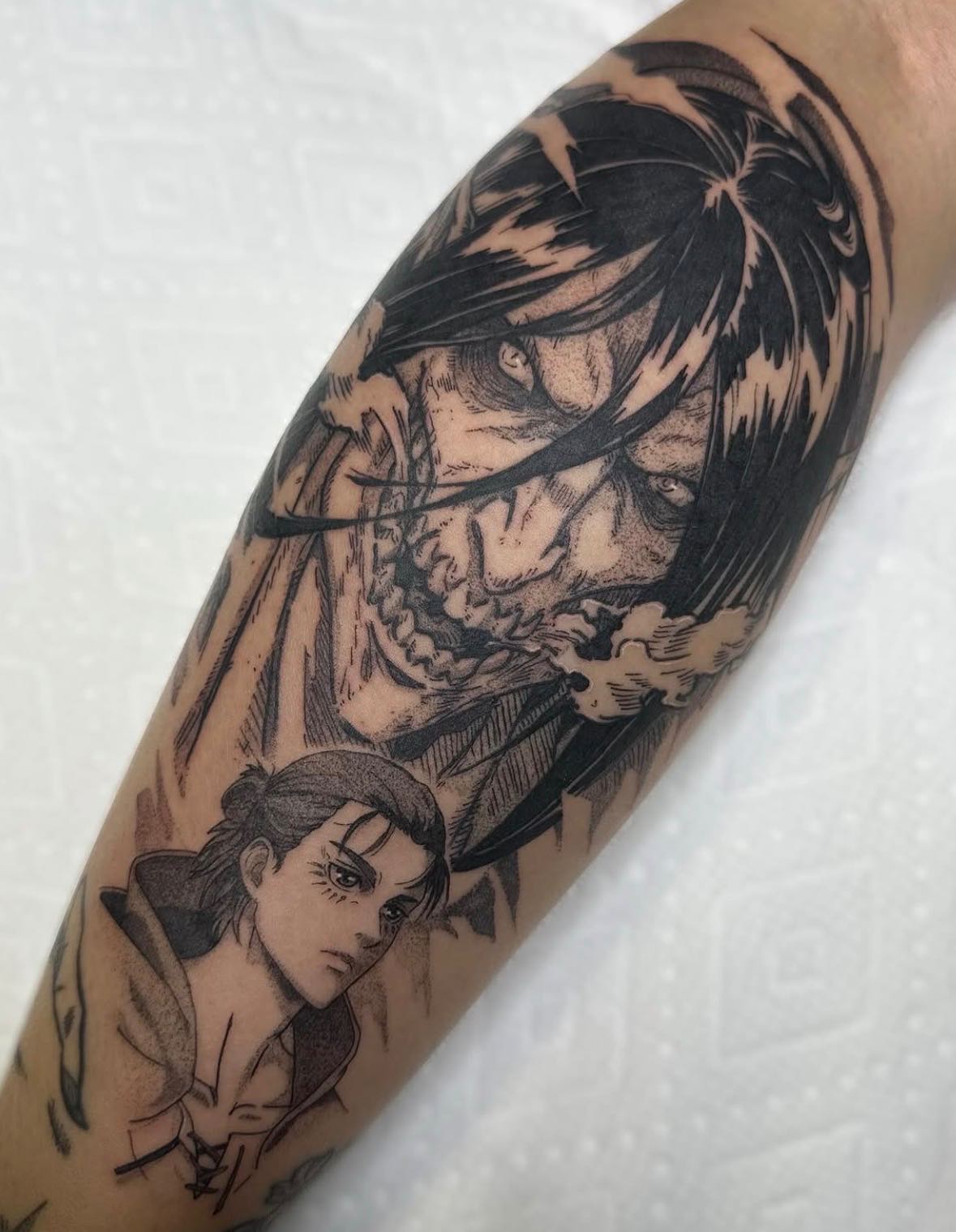 Tattoo work by Kim Iglesia