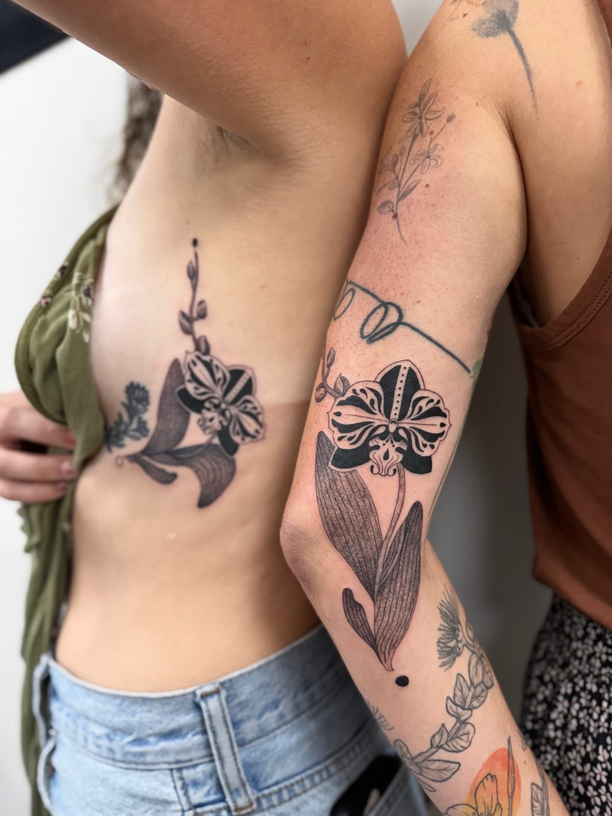 Tattoo work by Kayla O'Connor (KO)